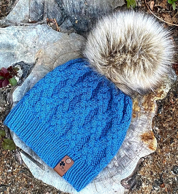 Aisling Beanie in Worsted, Light Bulky