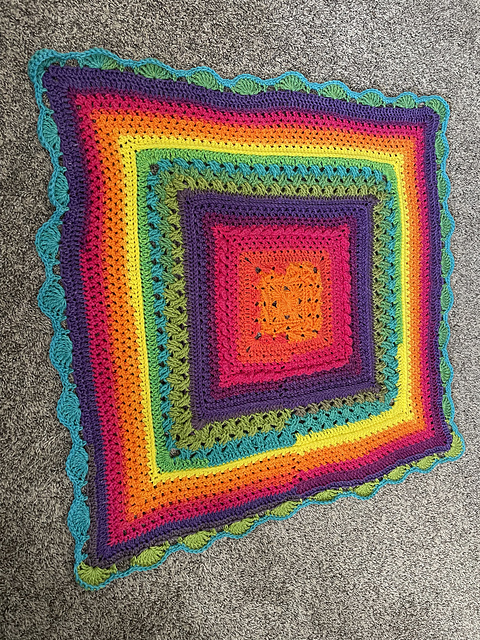 Rainbow Baby Blanket