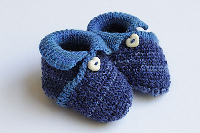 1864 Baby's Bootees
