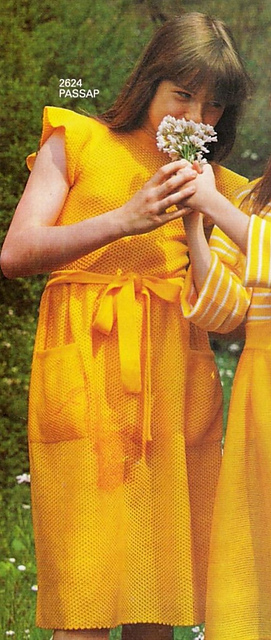 2624 Child's dress with AX pattern