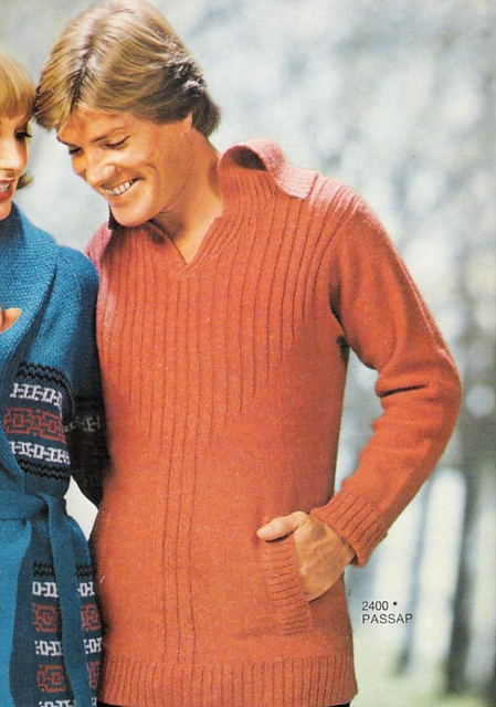 2400 Gent's rib sweater