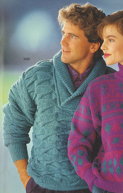 5008 Man's Mohair/Acrylic Sweater