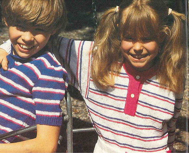 2933 Child's tennis sweater