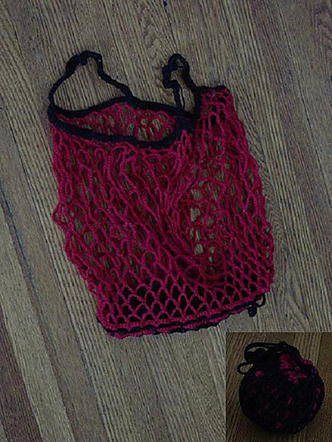 Self-Storing String Bag