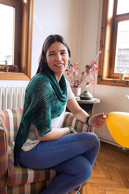 Trellis Shawl