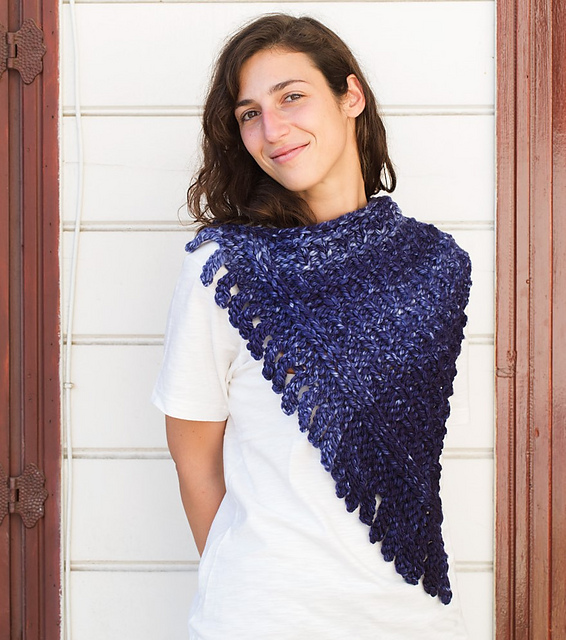 Broken Twigs Shawl