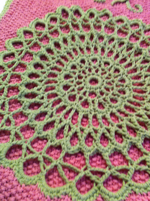 Shabby Chic Baby Blanket