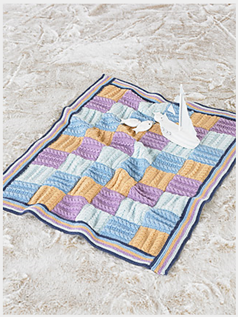 The Patchwork Wiggle Stitch Blanket