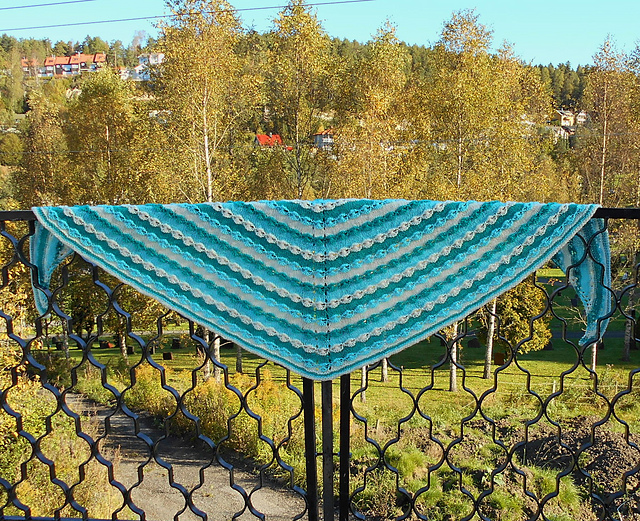 Garlands shawl