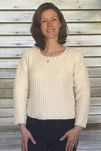 “Boxy” Sweater to Knit
