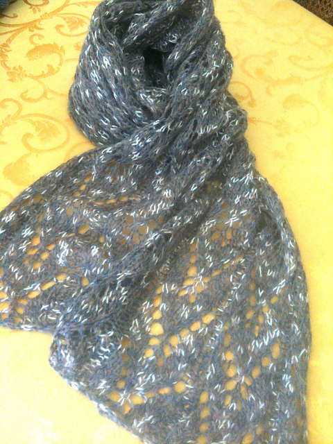 Pierced scarf