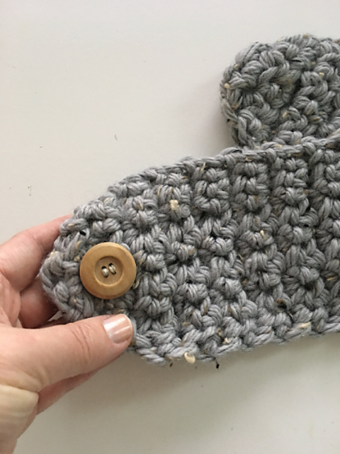 Grit stitch adult headband