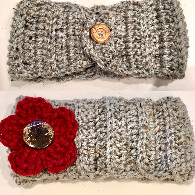 Headband with Flower