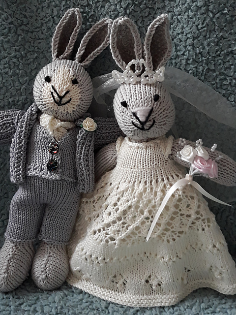 Ravelry: Valerie321's bunny wedding dress 9