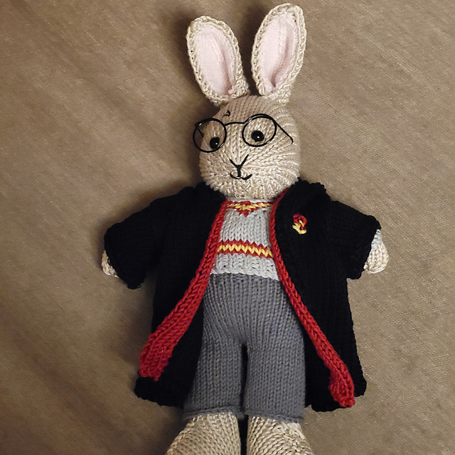 Ravelry: Valerie321's Harry Potter bunny