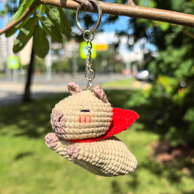 Super Capybara Keychain