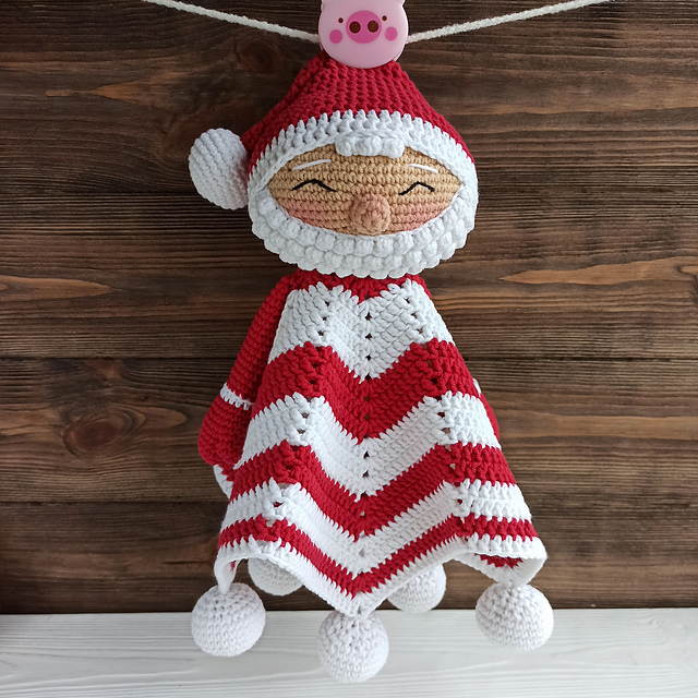 Santa Claus Baby Lovey