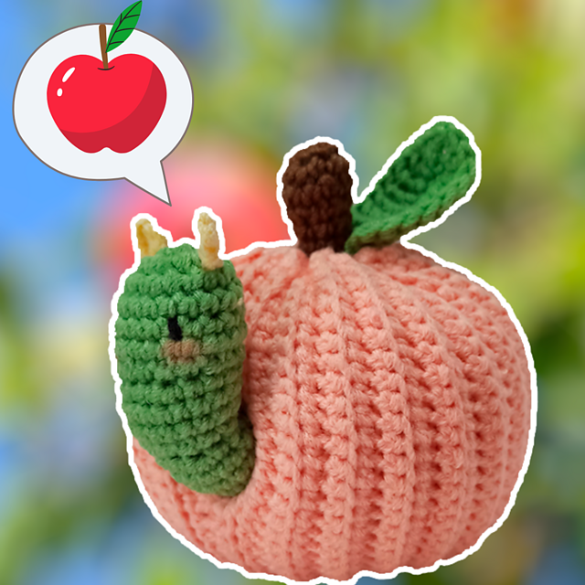 Worm with Apple House