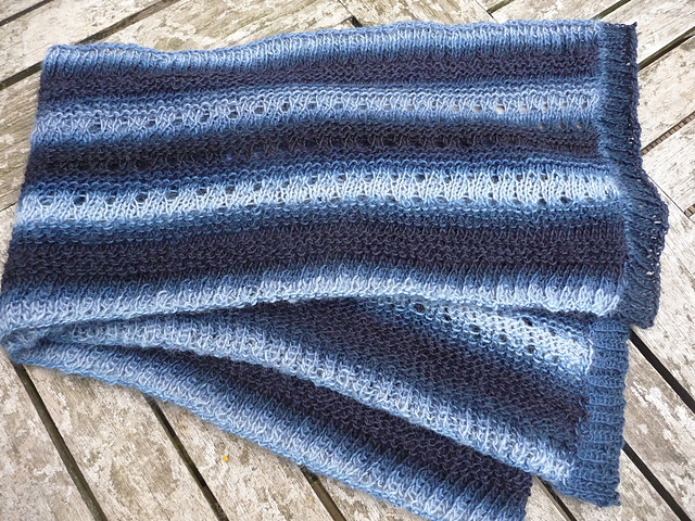 Blue Lou Scarf - Echarpe Blue-Lou 