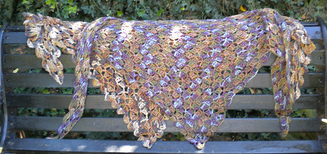 Lillian Namesake Crochet Shawl