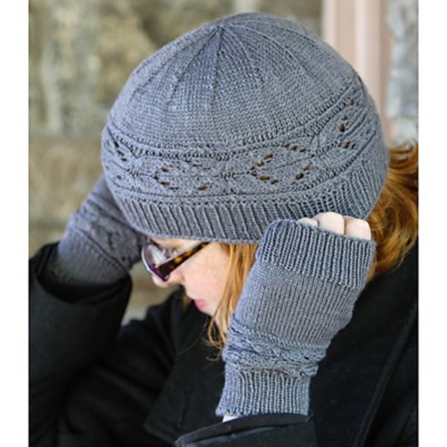Clivia Hat and Mittens