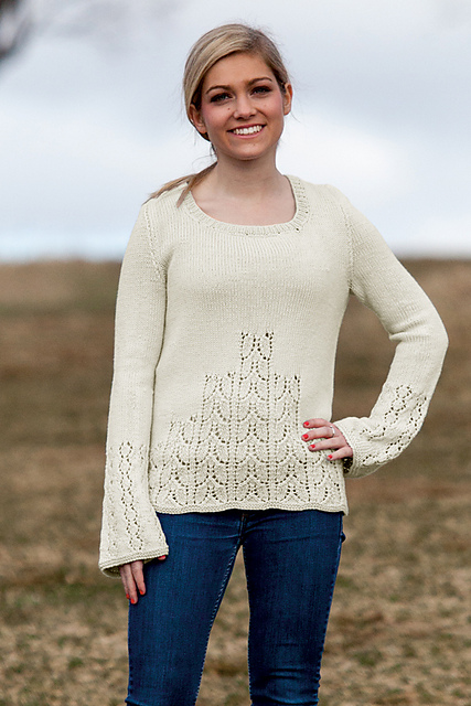 Ascending Leaves Pullover