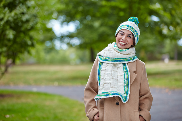 Delmare Hat and Scarf