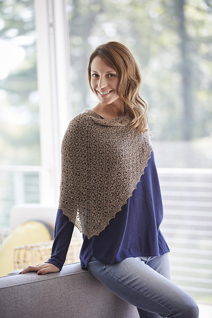 Wood Star Shawl