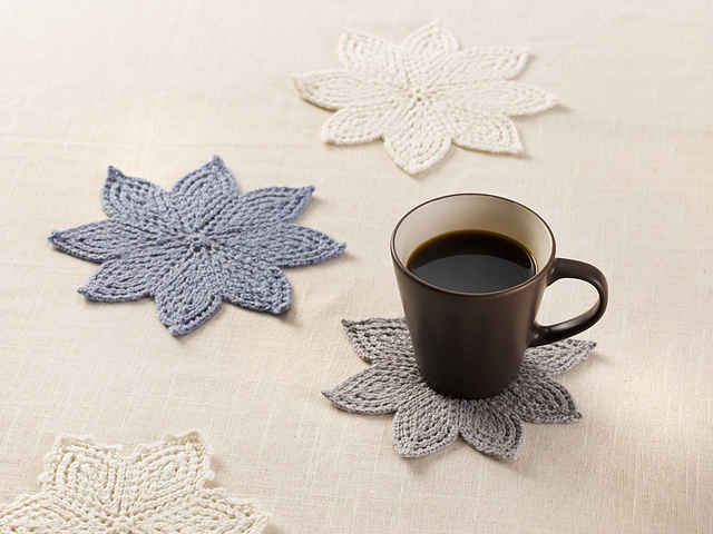 Knitted Snowflakes