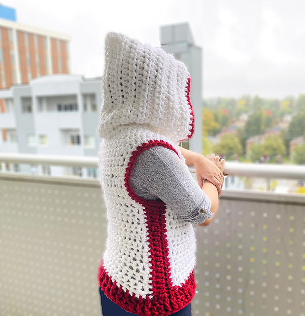 Yuletide Hooded Vest