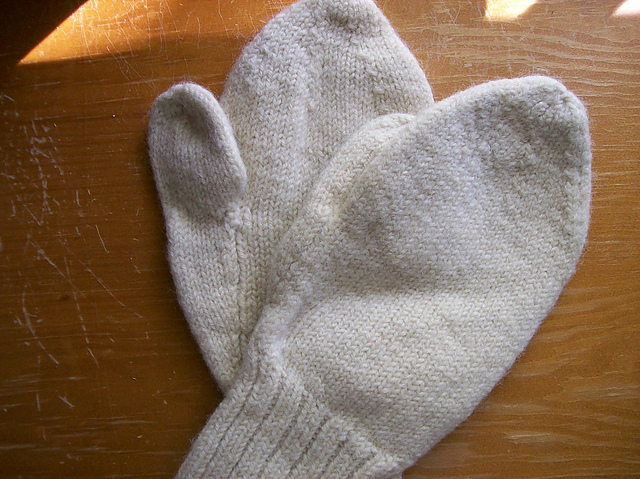 Chebeague Island Fishermen's Wet Mittens