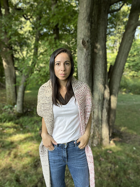Marled Mandala Shawl