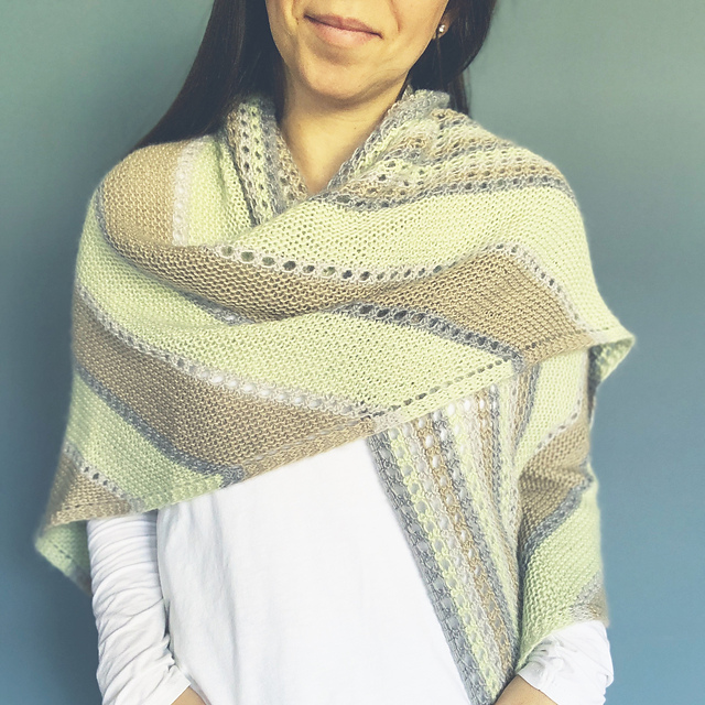 Ocean Whisper Shawl