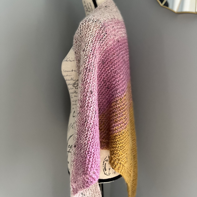 Summer Sunset Shawl