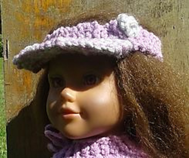 Interchangeable Doll Visor (Knit)