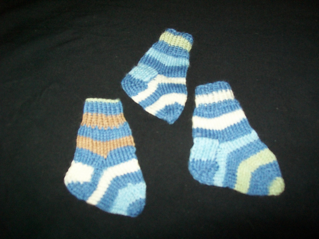 Kathleen's Newborn Grandbaby Socks