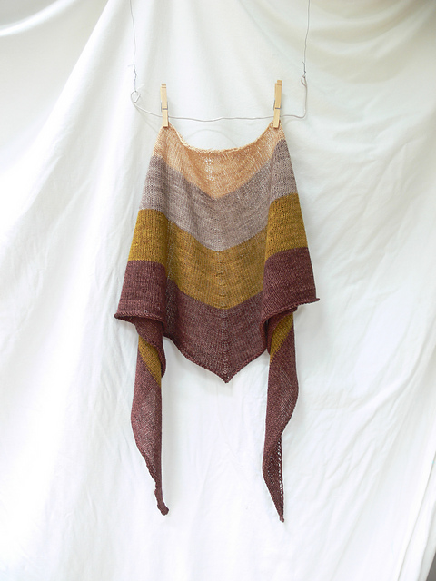 Stripey Shawl