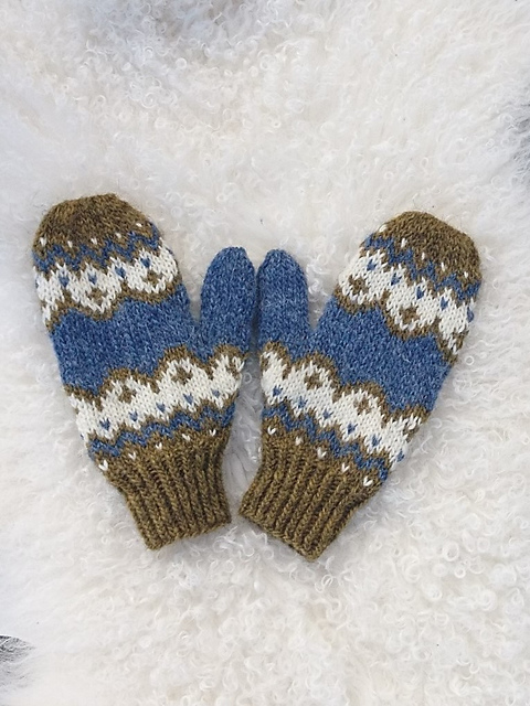 Sundrops mittens / Solgløtt-votter