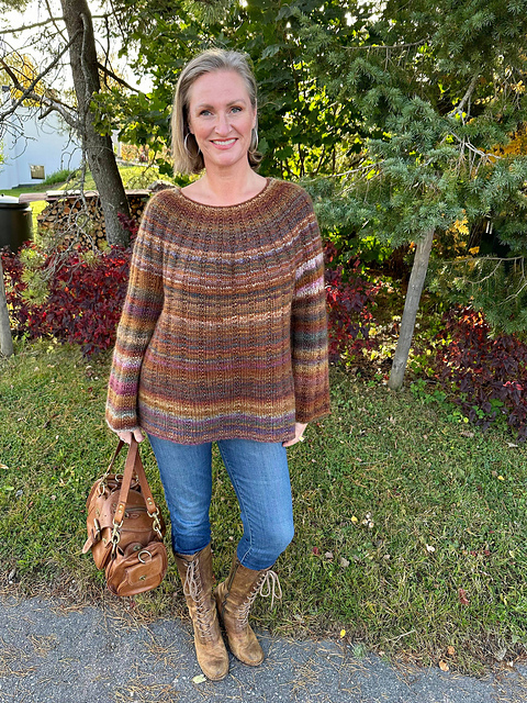 Hurra-meg-rundt-genseren / Merry-Go-Round Sweater