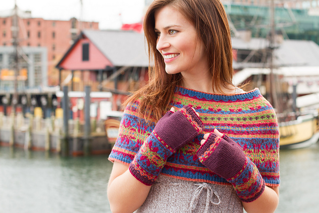 Rosheen Cowl and Mitts