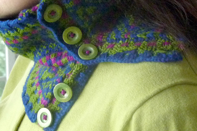 No Alcohol Fortification Needed: A steeked cowl