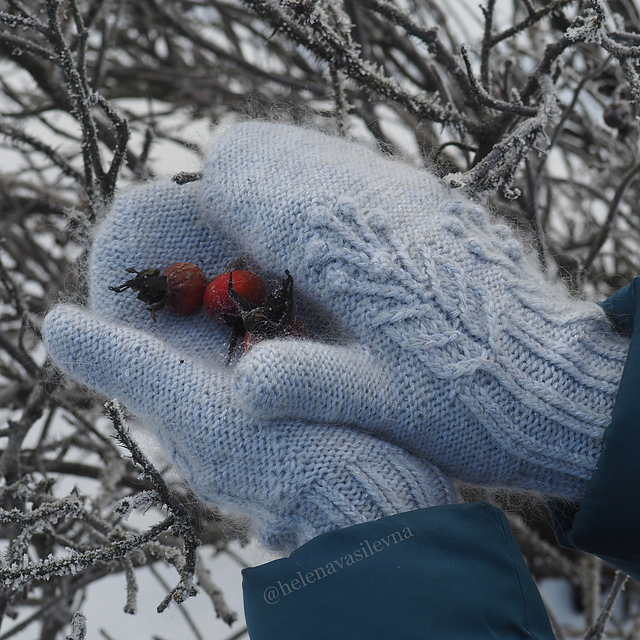 Hoarfrost Mittens