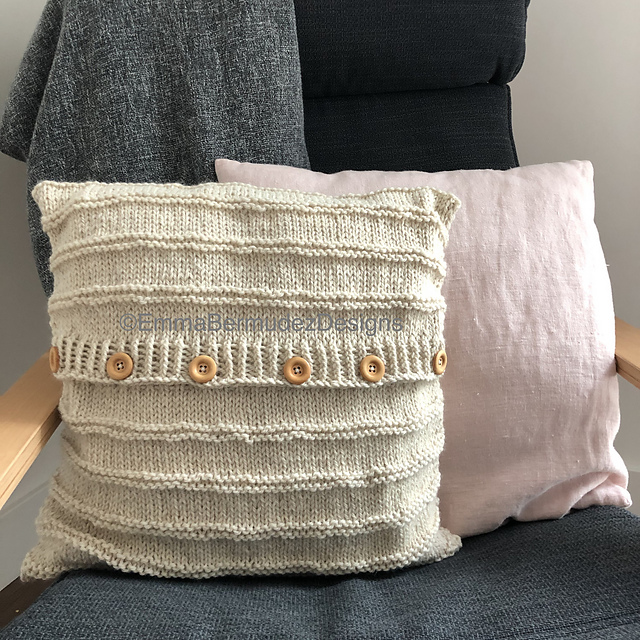Garter Stripe Pillowcase 16x16