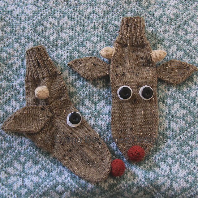Rudolph Junior Socks
