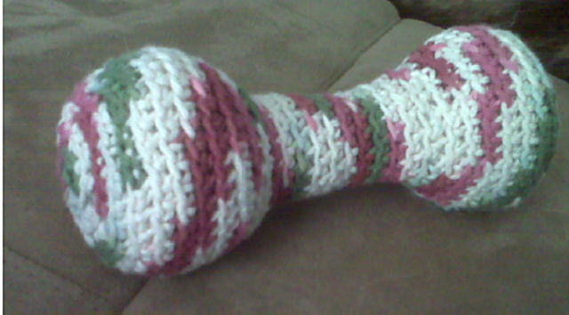 babyrattle/ dog bone