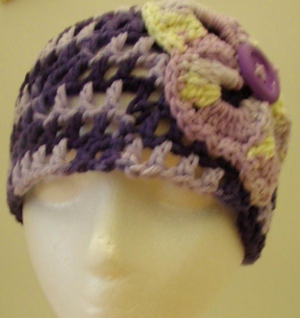 Summer Flower Beanie