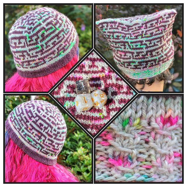 aMAZEing Dice Hat