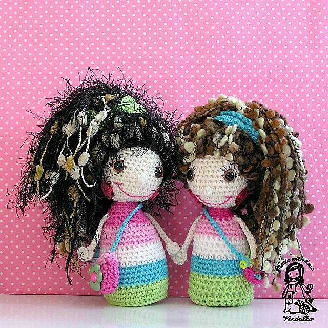 Crochet doll Peggy Sue