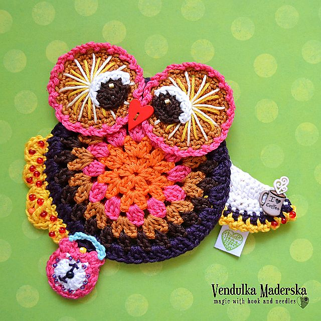 Autumn Owl Coaster