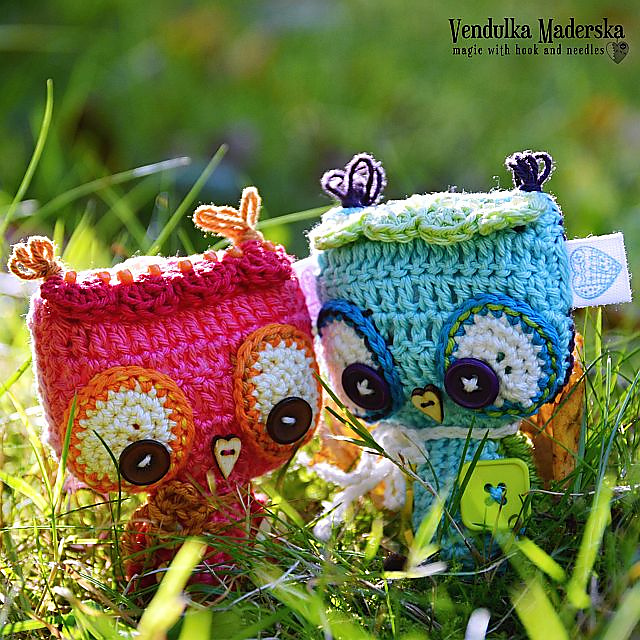 Baby owl ornament